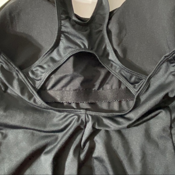 Balef Swimsuit One Piece Casual Black Polyester Spandex Tag 36 US4 - Picture 3 of 10